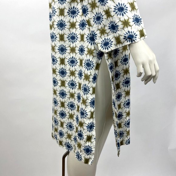 Bryn Walker Linen Risa Tunic Women S EUC $222 Slit Long Sleeve Lagenlook Dress - Picture 11 of 16